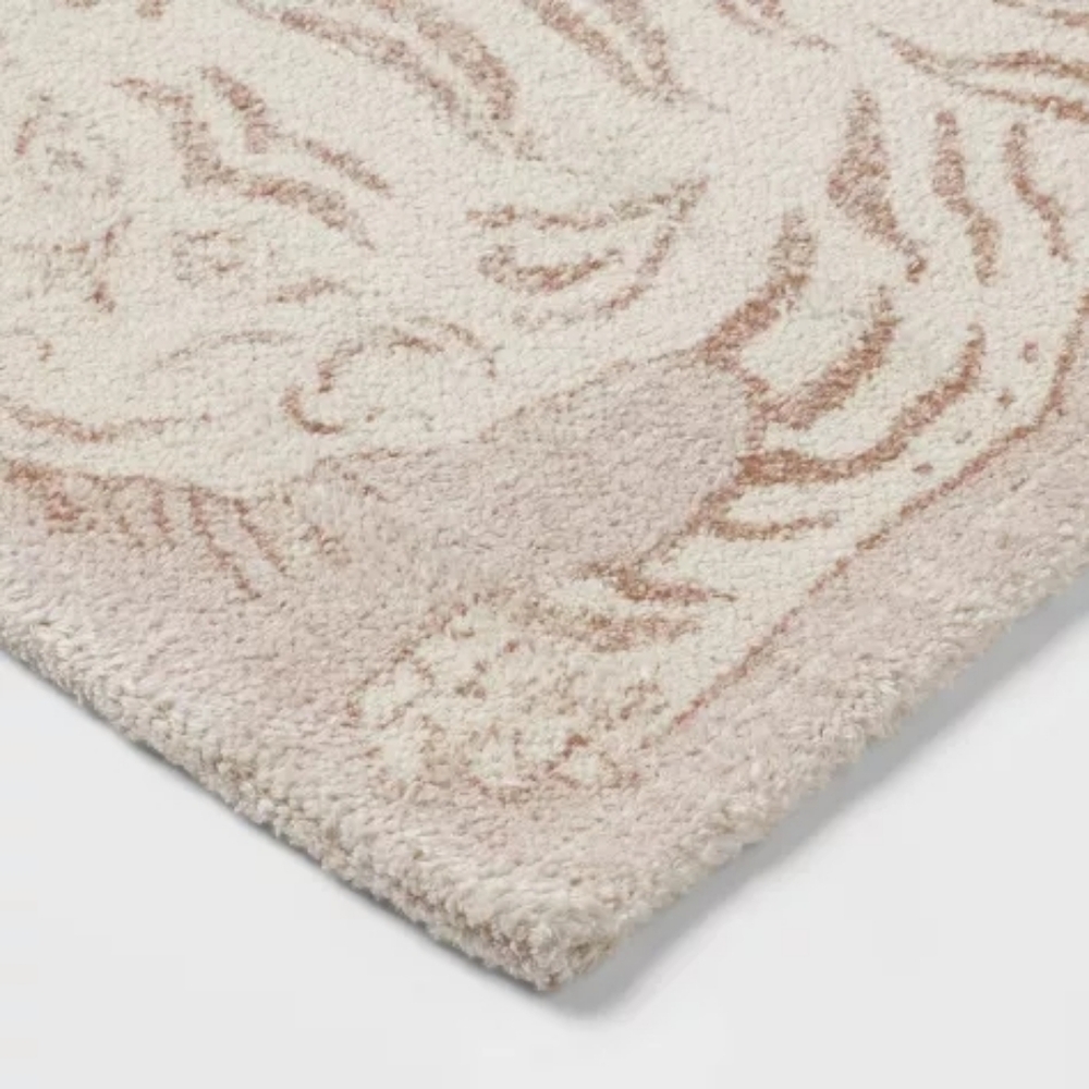 Threshold Tiger Bath Rug New - Picture 3 of 4